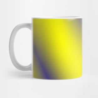 Yellow blue abstract texture art Mug